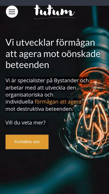 Screenshot of tutum.nu