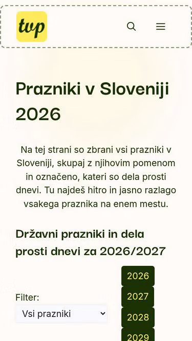 Screenshot of tvp.si