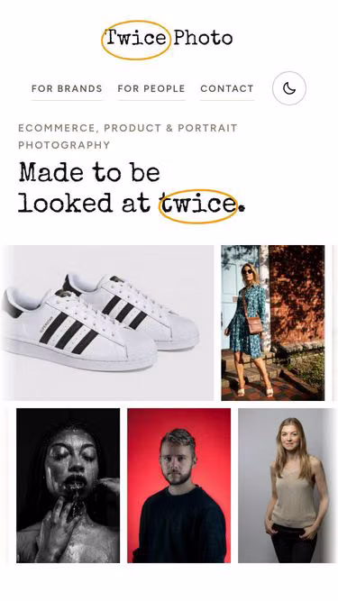 Screenshot of twice.photo