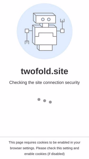 Screenshot of twofold.site