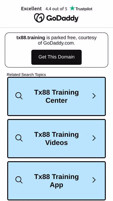 Screenshot of tx88.training