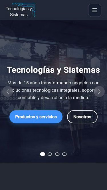 Screenshot of tys.com.co