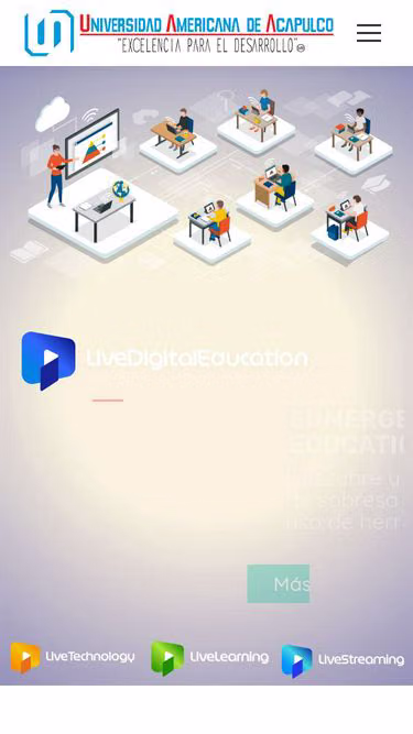 Screenshot of uaa.edu.mx