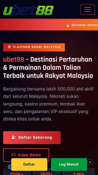 Screenshot of ubet88.wine