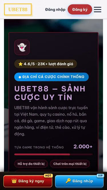 Screenshot of ubet88.xyz