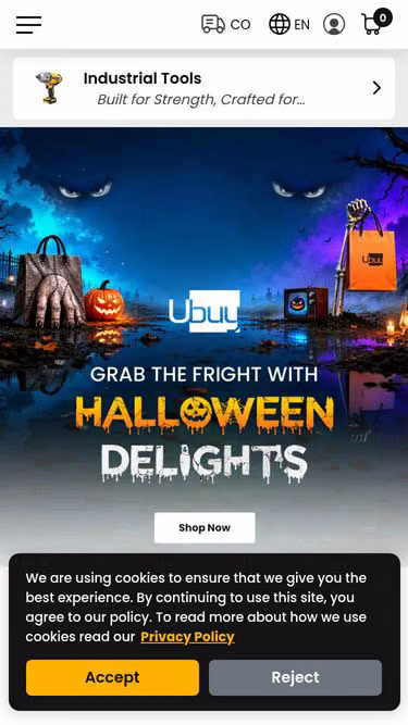 Screenshot of ubuy.com.co
