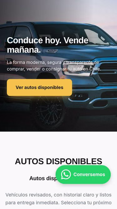Screenshot of ucars.cl
