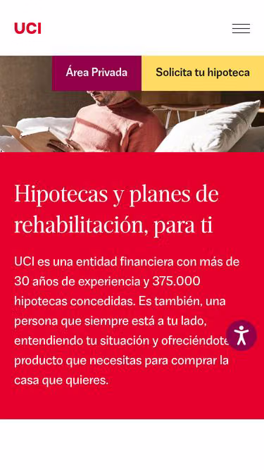 Screenshot of uci.es