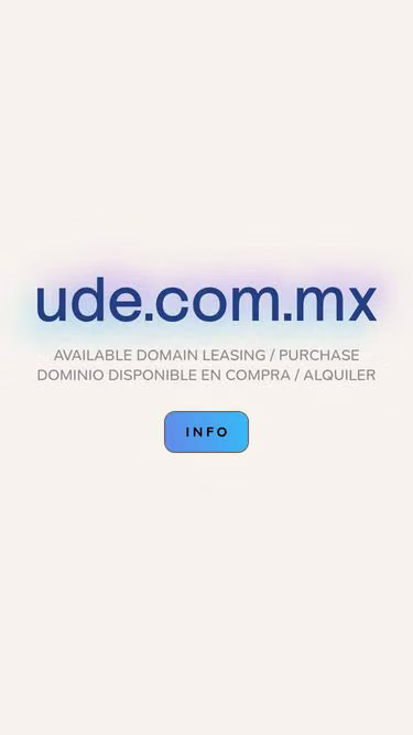Screenshot of ude.com.mx