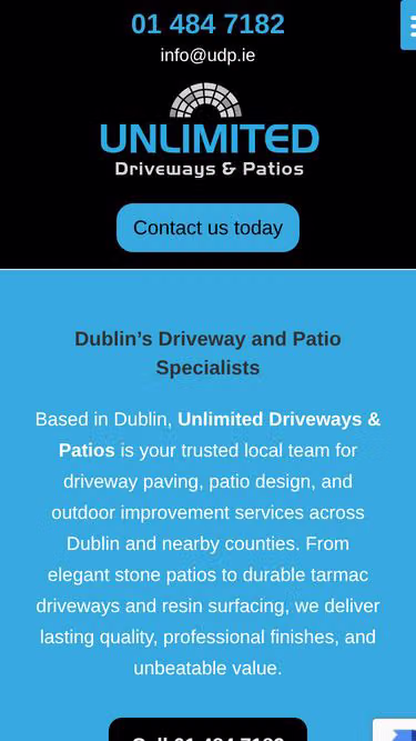 Screenshot of udp.ie