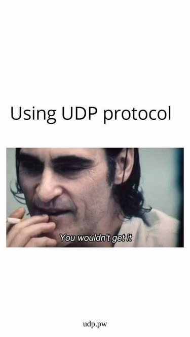 Screenshot of udp.pw