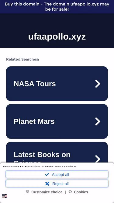 Screenshot of ufaapollo.xyz