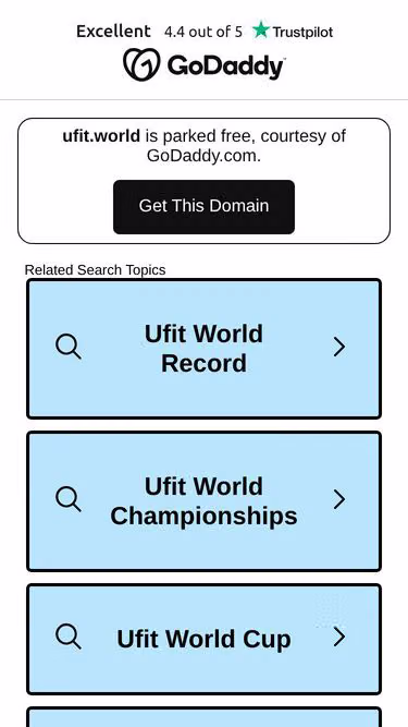 Screenshot of ufit.world