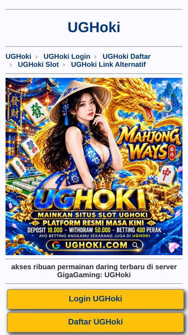 Screenshot of ughoki.name