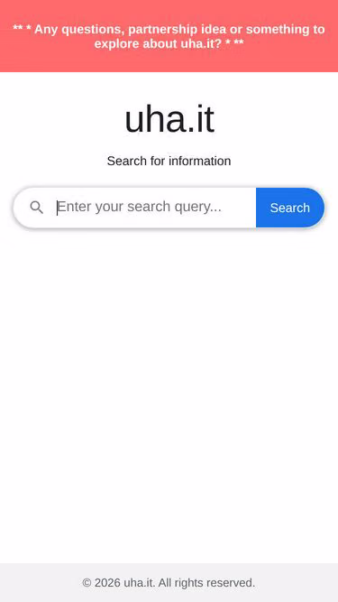 Screenshot of uha.it