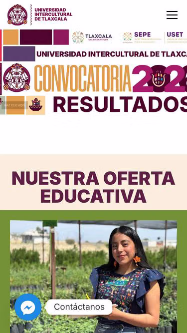 Screenshot of uit.edu.mx
