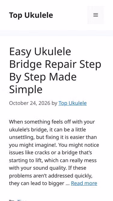 Screenshot of ukulele.top