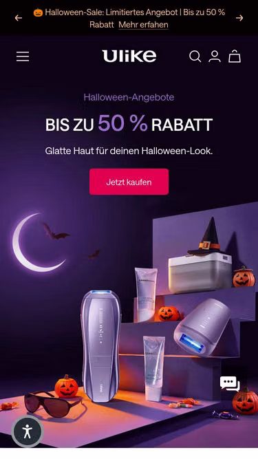 Screenshot of ulike.de