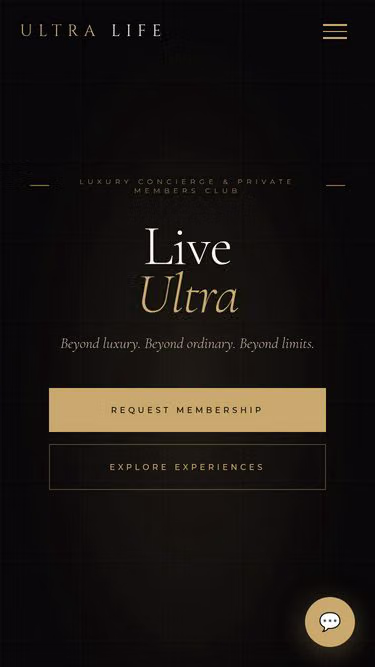 Screenshot of ultralife.cz