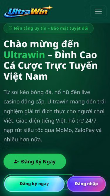 Screenshot of ultrawin.onl