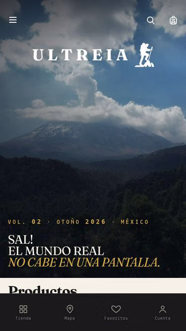 Screenshot of ultreia.mx