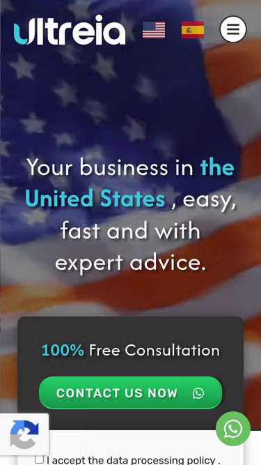 Screenshot of ultreia.us