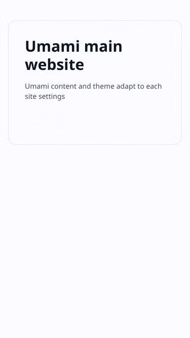 Screenshot of umami.co.th