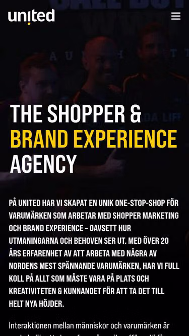 Screenshot of umg.se