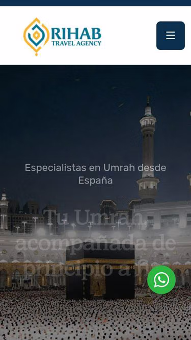 Screenshot of umrah.es