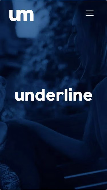 Screenshot of underline.media