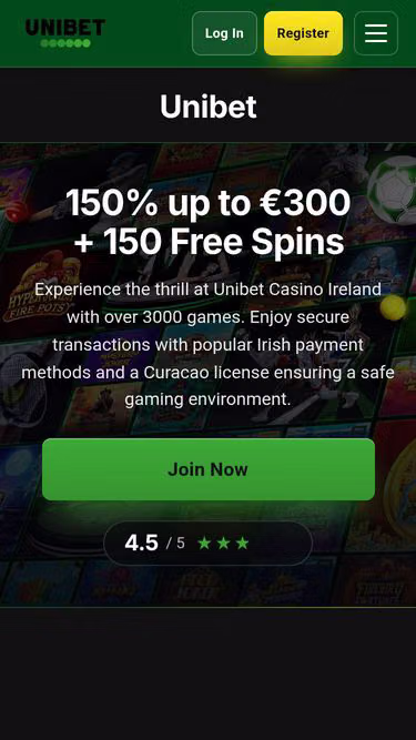 Screenshot of unibet.boutique