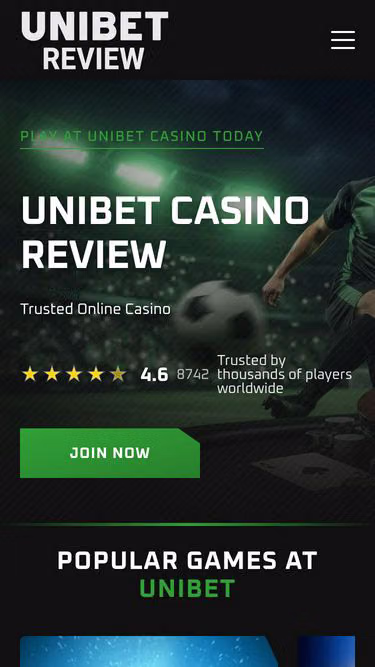 Screenshot of unibet.monster