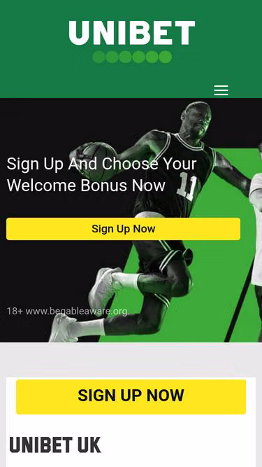 Screenshot of unibet.org