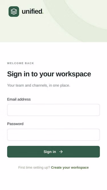 Screenshot of unified.click