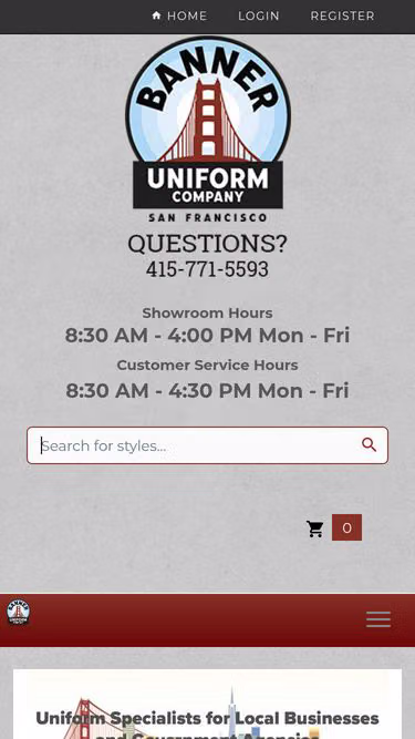 Screenshot of uniform.org