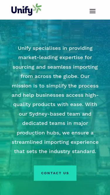 Screenshot of unify.com.au