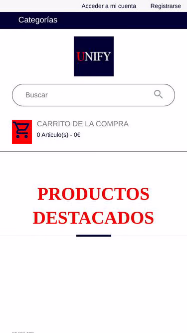 Screenshot of unify.es