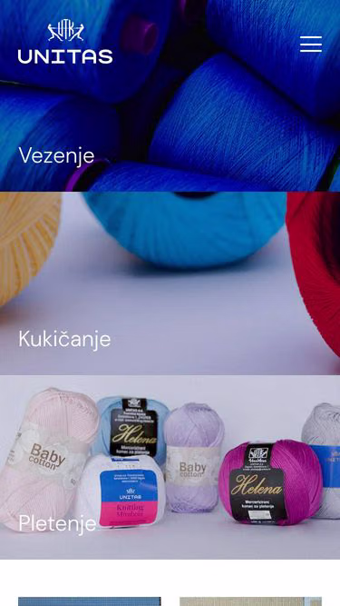 Screenshot of unitas.hr