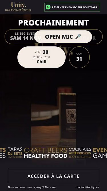 Screenshot of unity.bar