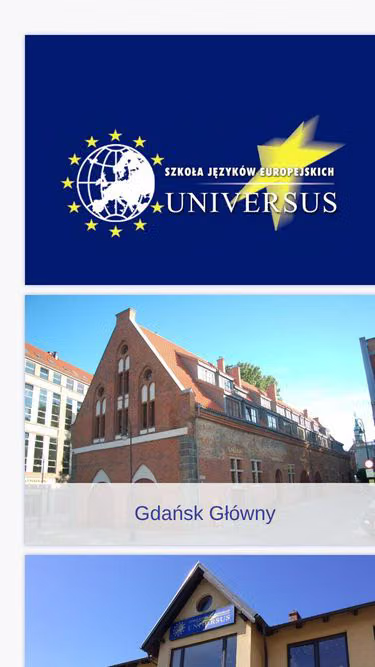 Screenshot of universus.pl