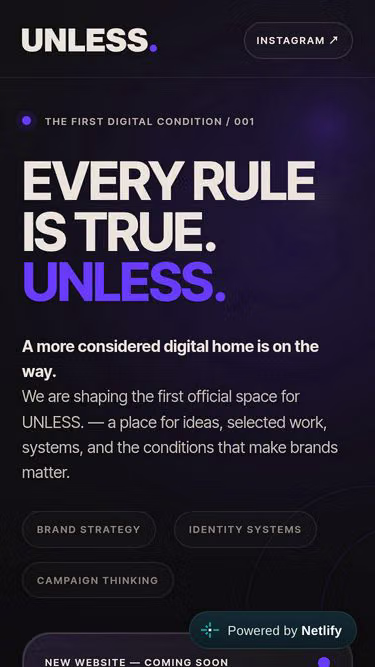 Screenshot of unless.bg
