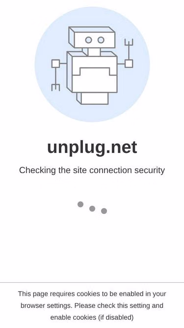 Screenshot of unplug.net