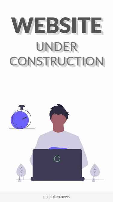 Screenshot of unspoken.news