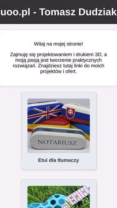 Screenshot of uoo.pl