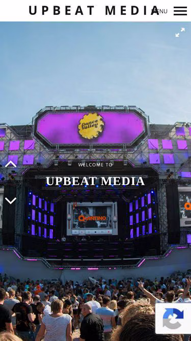 Screenshot of upbeat.media