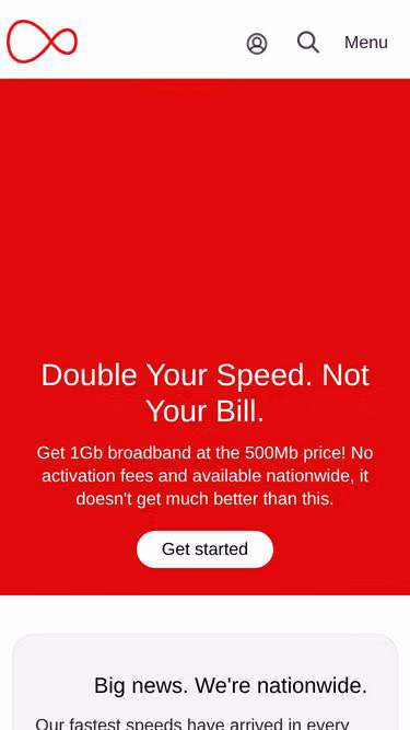 Screenshot of upc.ie