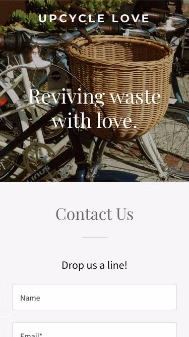 Screenshot of upcycle.love