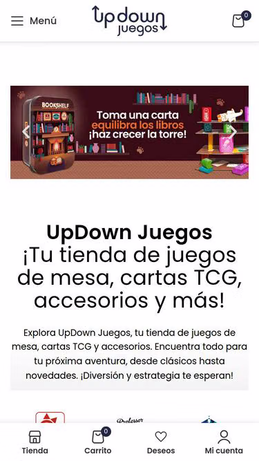 Screenshot of updown.cl