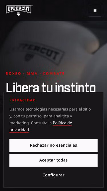 Screenshot of uppercut.pe