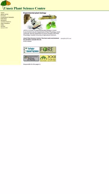 Screenshot of upsc.nu